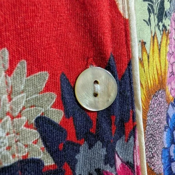 Johnny Was Pima Cotton Modal Sleep Dress Size Large - Picture 4 of 7